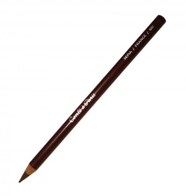 مداد کنته قهوه ای تیره- سپیا