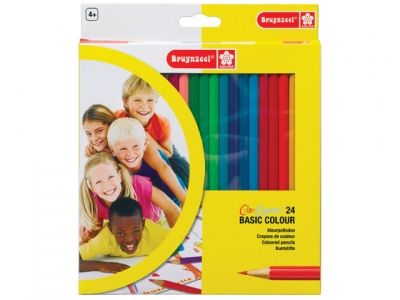 Basic Colour Set 24 Coloured Pencils 7545K24C