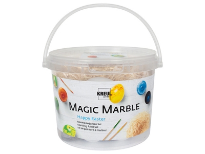 KREUL Magic Marble Marbling paint Set Happy Easter