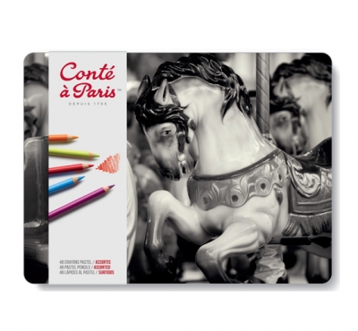 Conte Pastel Pencils assorted 48 